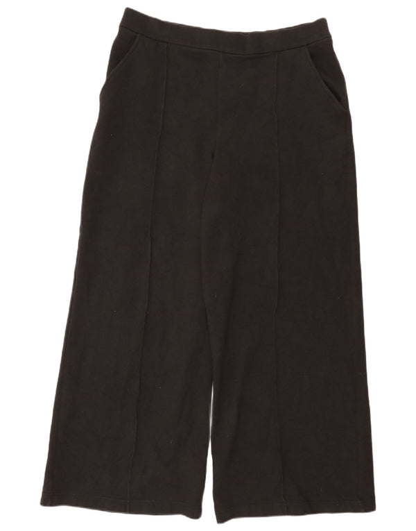 Pantaloni casual Lee pentru femei cu picioare largi W36 L30 negri