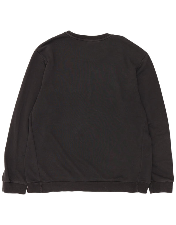 Hanorac pentru bărbați Adidas Graphic Regular Fit Jumper XL, bumbac negru
