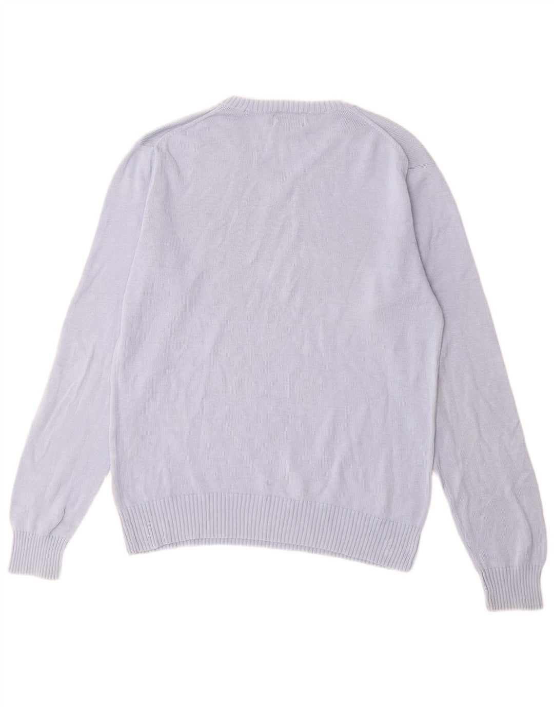 POLO RALPH LAUREN Pulover cu decolteu în V pentru băieți 13-14 ani XL bumbac albastru