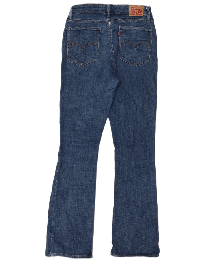 Blugi Levi's 725, cu talie înaltă, pentru femei, L30 L32, bumbac albastru