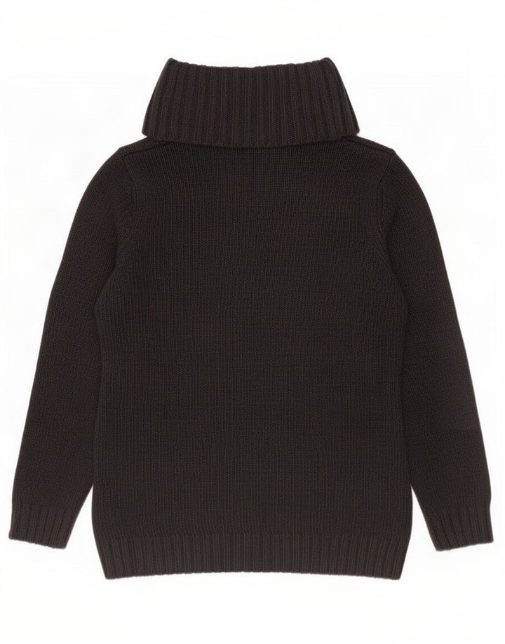 Pulover cu gât rulat pentru femei Canda UK 14 Medium Black Acrilic