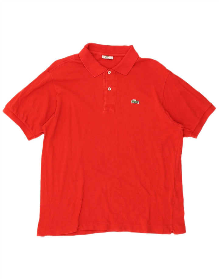 Tricou polo pentru bărbați Lacoste Mărimea 5 mare roșu