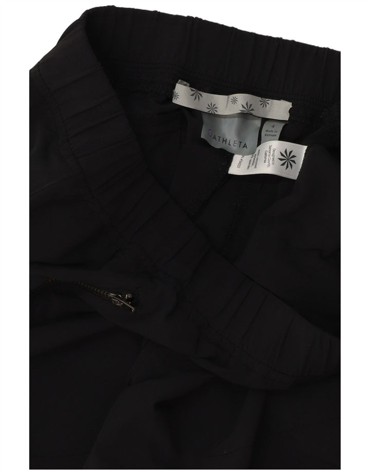 Pantaloni casual slim pentru femei ATHLETA US 4 Small W28 L28 Poliester negru
