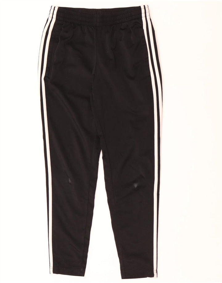 Pantaloni de trening Adidas pentru femei UK 8/10 Poliester negru mic