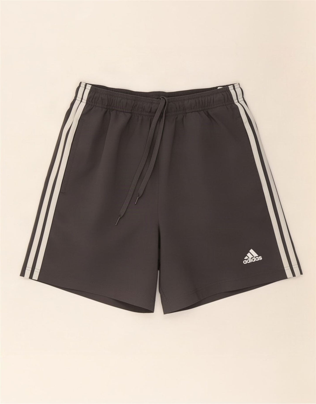 Pantaloni scurți sport Adidas pentru bărbați, mari, gri, poliester