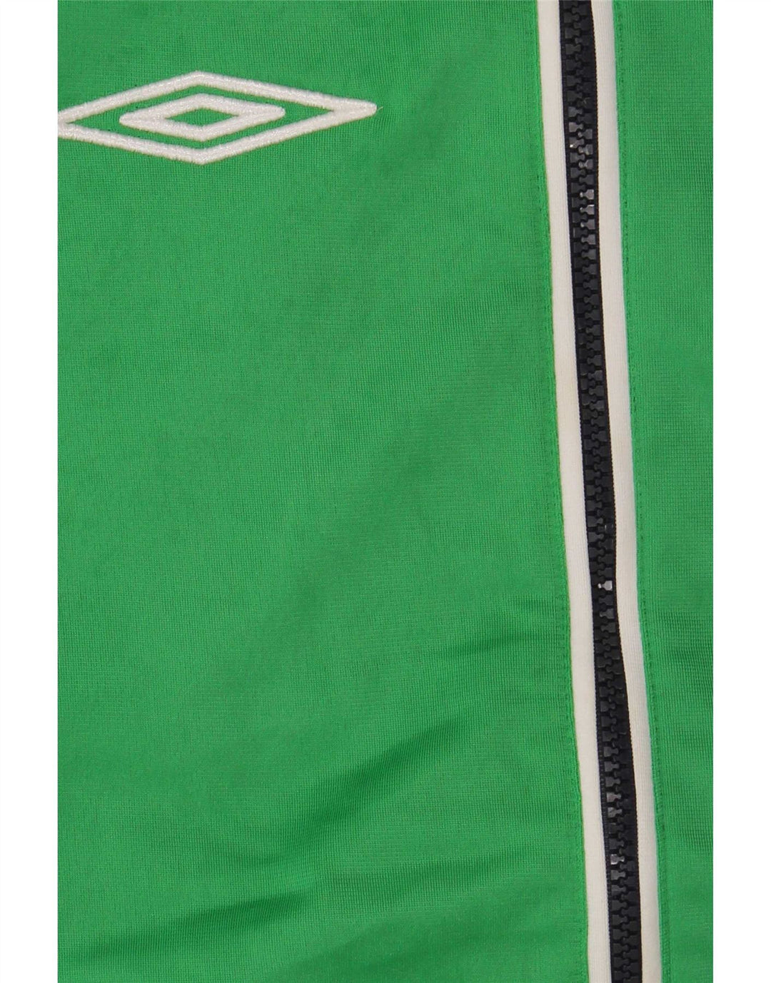 Jachetă de top pentru trening grafic Umbro pentru bărbați, verde mediu, poliester color bloc
