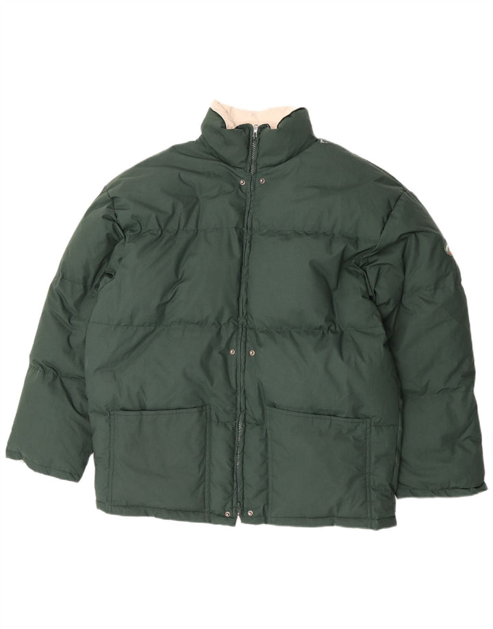 Jachetă căptușită supradimensionată pentru bărbați Diadora UK 40 Large Green