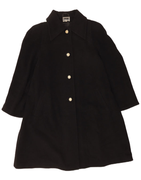 Palton pentru femei Luisa Spagnoli UK 14 Medium Negru Lână virgină