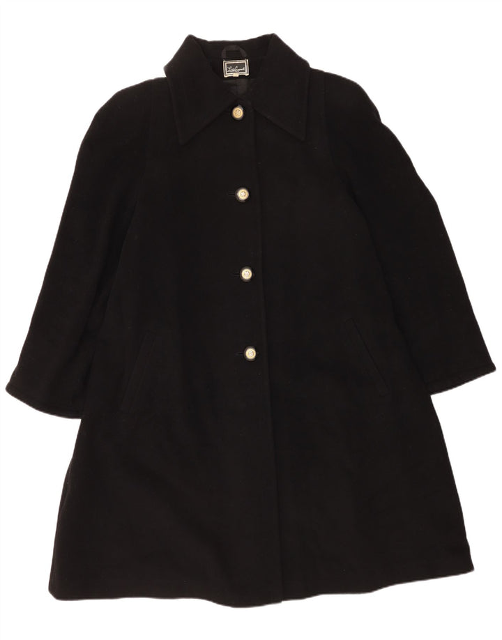 Palton pentru femei Luisa Spagnoli UK 14 Medium Negru Lână virgină