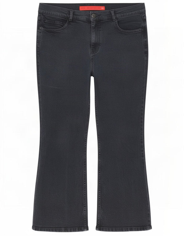 Blugi pentru femei Marks & Spencer Crop Bootcut UK 18 XL W36 L26 bleumarin