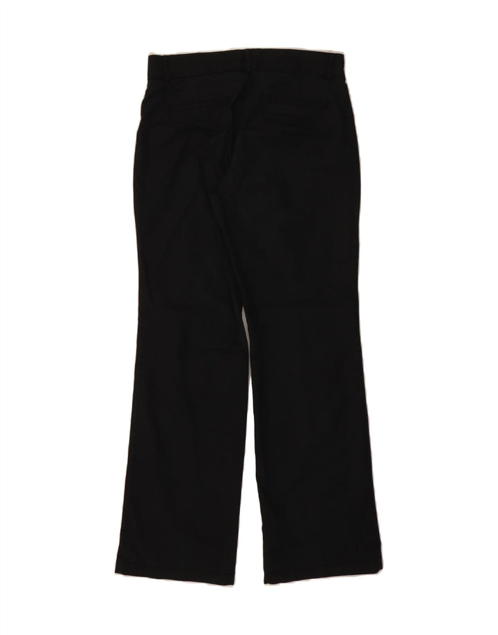 DOCKERS Womens Straight Casual Trousers US 8 Medium W30 L31 Black Vintage Dockers and Second-Hand Dockers from Messina Hembry 