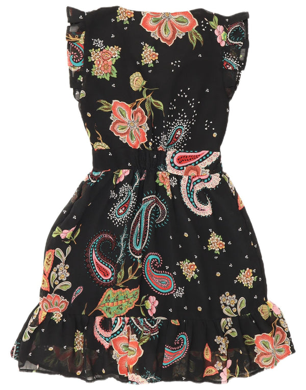 Rochie pentru femei Liu Jo cu etaje UK 12 Medium Black Paisley