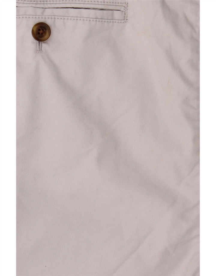 Pantaloni scurți chino pentru bărbați Marks & Spencer W36, bumbac gri mare