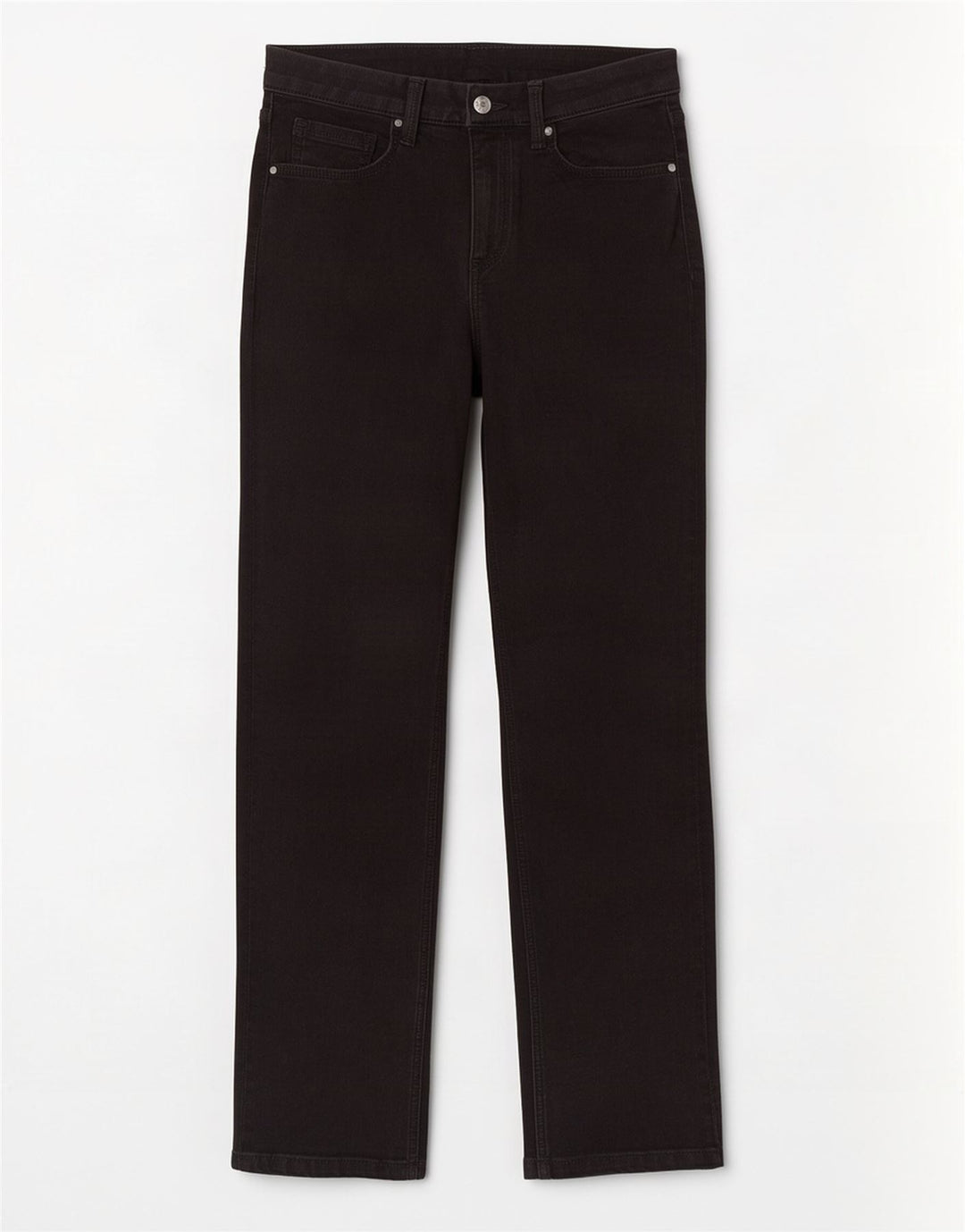 Blugi drepti pentru femei Marks & Spencer Sienna UK 12 Medium W28 L28 Negri