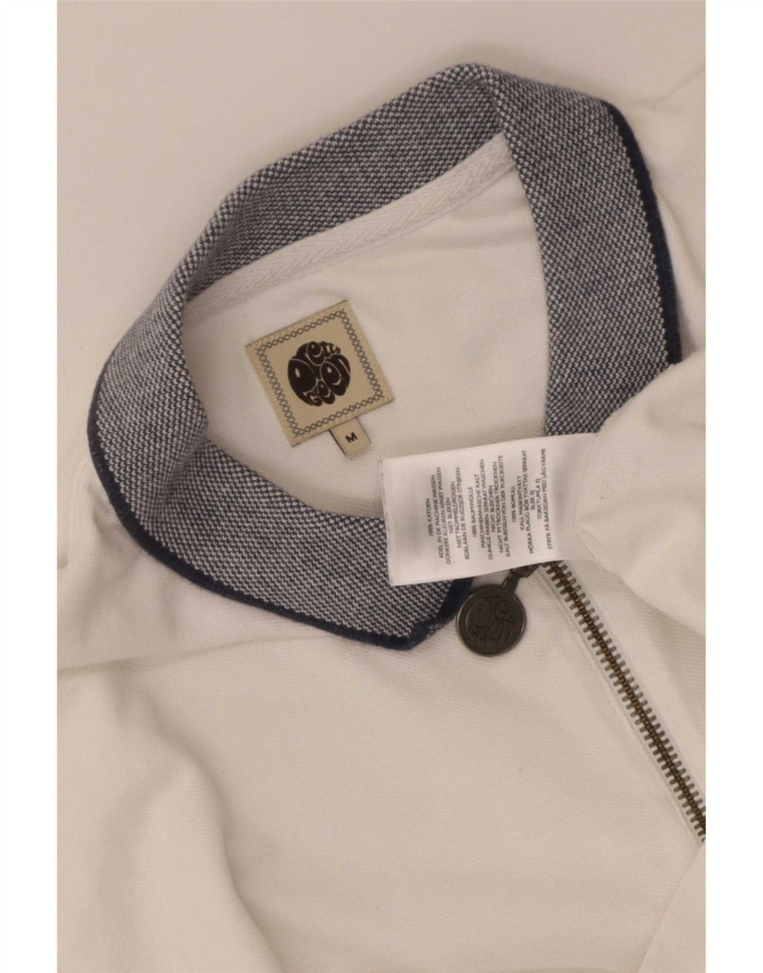 Tricou polo rugby pentru bărbați Pretty Green, bumbac alb mediu