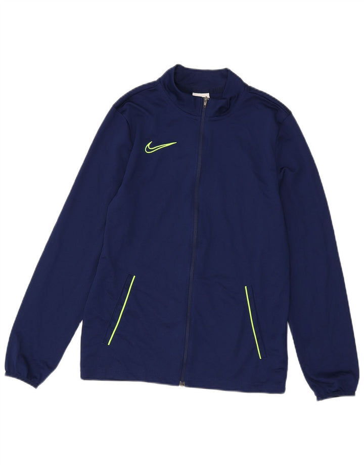 Jachetă de trening pentru băieți Nike 12-13 ani XL bleumarin Poliester