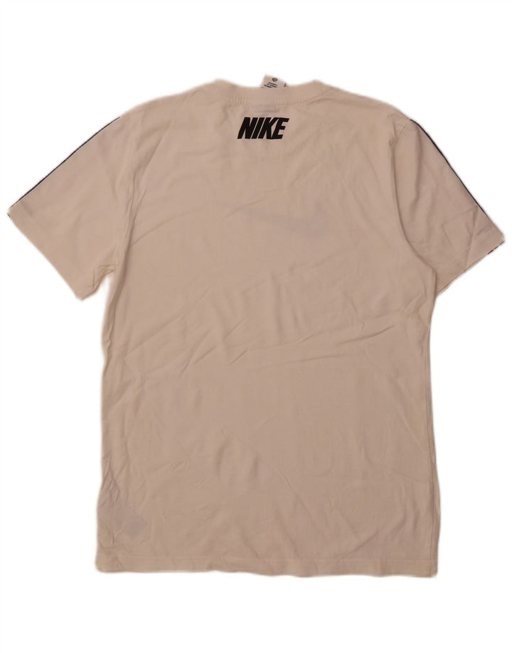 Tricou grafic pentru bărbați Nike Top Medium White Bumbac