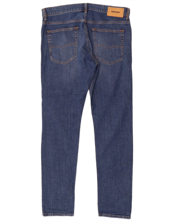 Blugi subțiri pentru bărbați Diesel W32 L31 Bumbac albastru