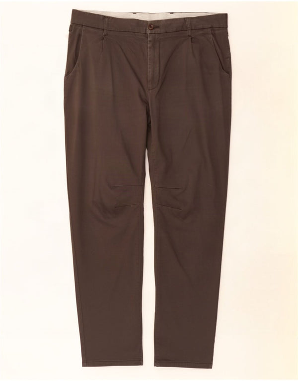 Pantaloni chino slim pentru bărbați Zara EU 46 XL W36 L30 bumbac gri