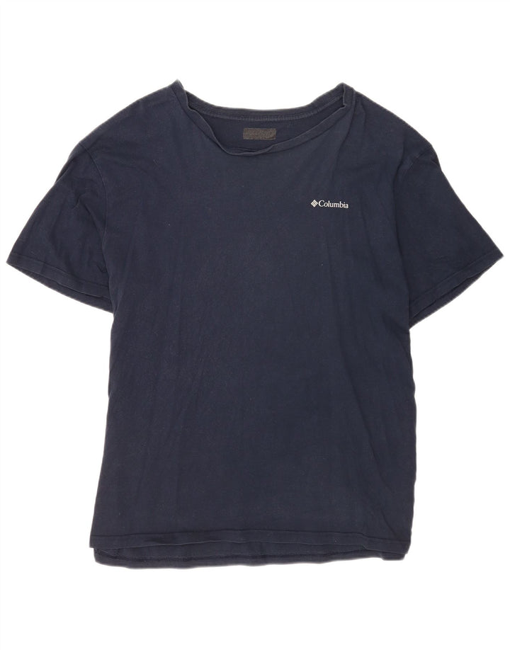 Tricou grafic Columbia pentru bărbați Top mare bleumarin