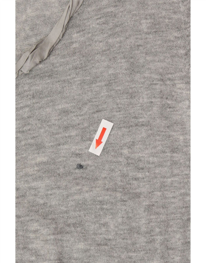 Pulover cardigan pentru femei Fat Face UK 12 Lână gri mediu