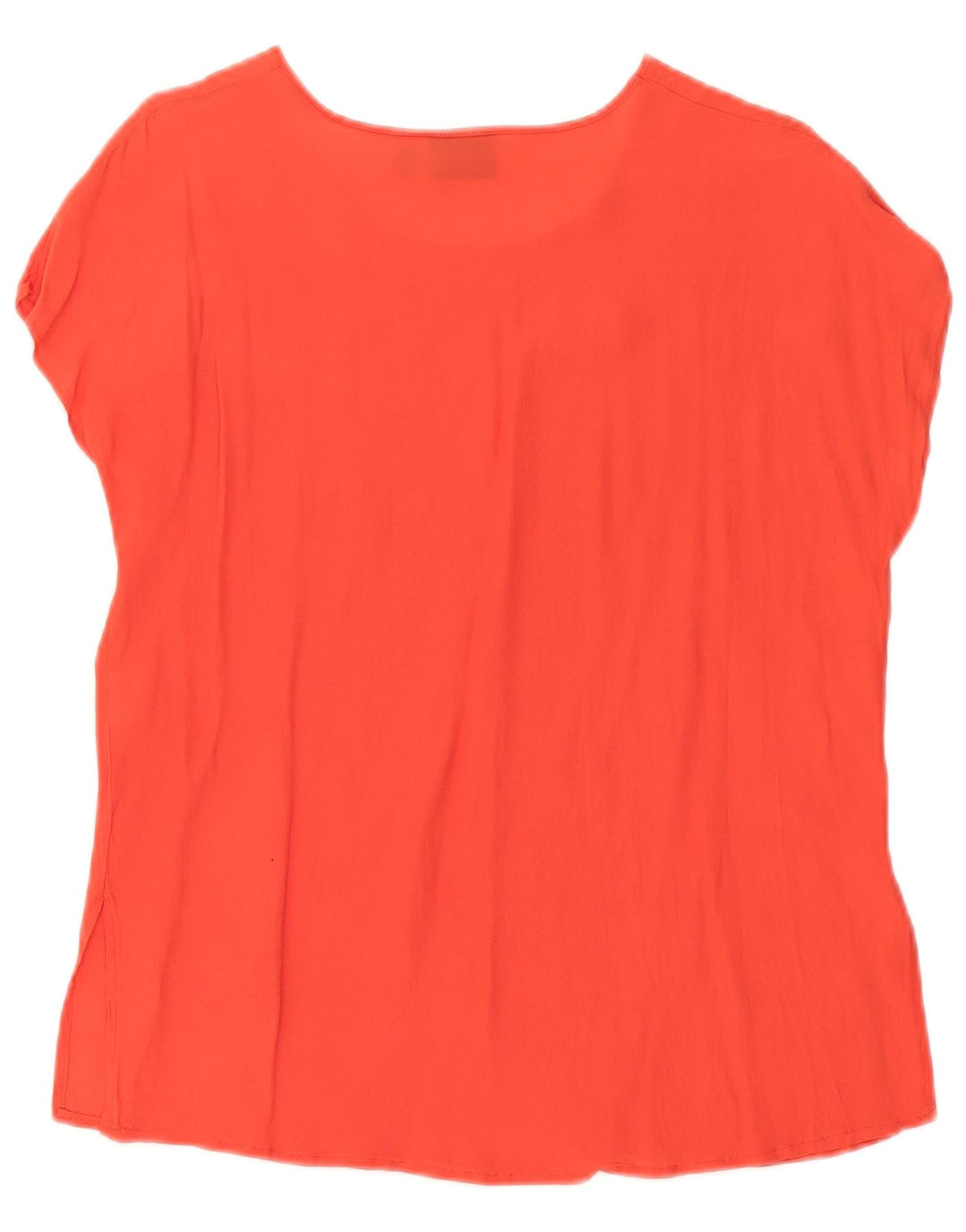 CAMILLA Womens Blouse Top UK 12 Medium Red Acetate