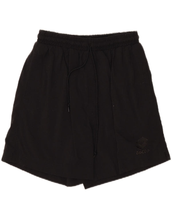 Lotto Mens Sport Shorts UK 40/42 Large  Black Nylon