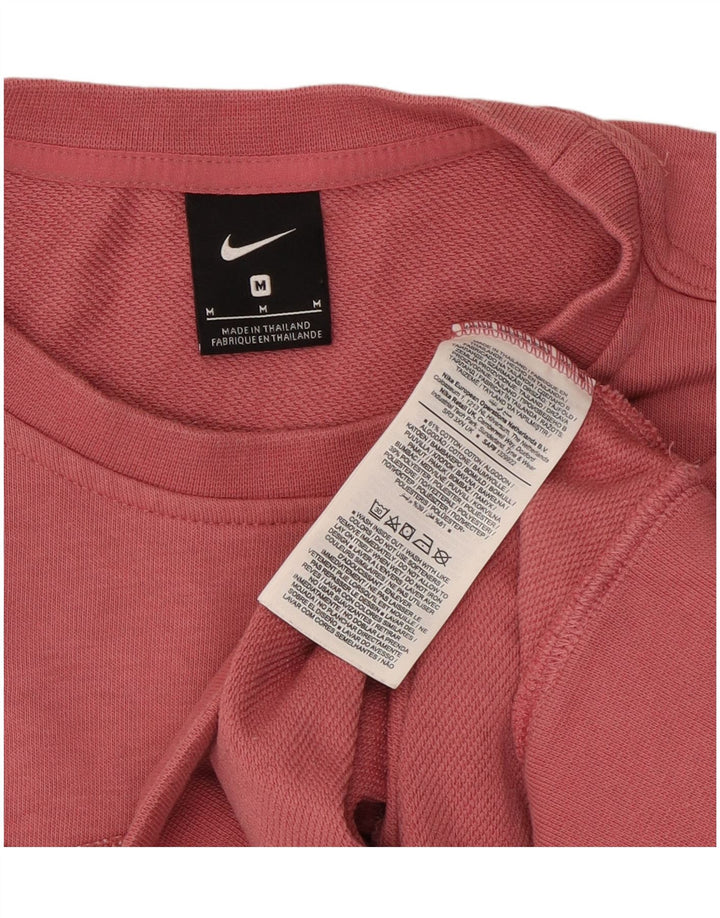 Pulover pentru femei Nike Oversized Crop Graphic Pulover UK 14 Roz mediu