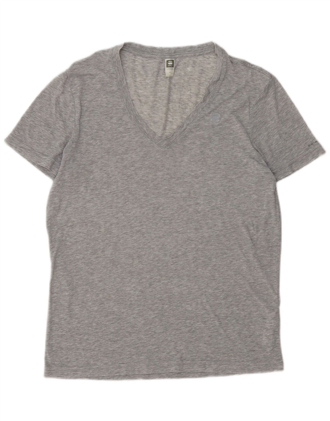 Tricou pentru bărbați G-Star Top din bumbac cu pete gri mediu