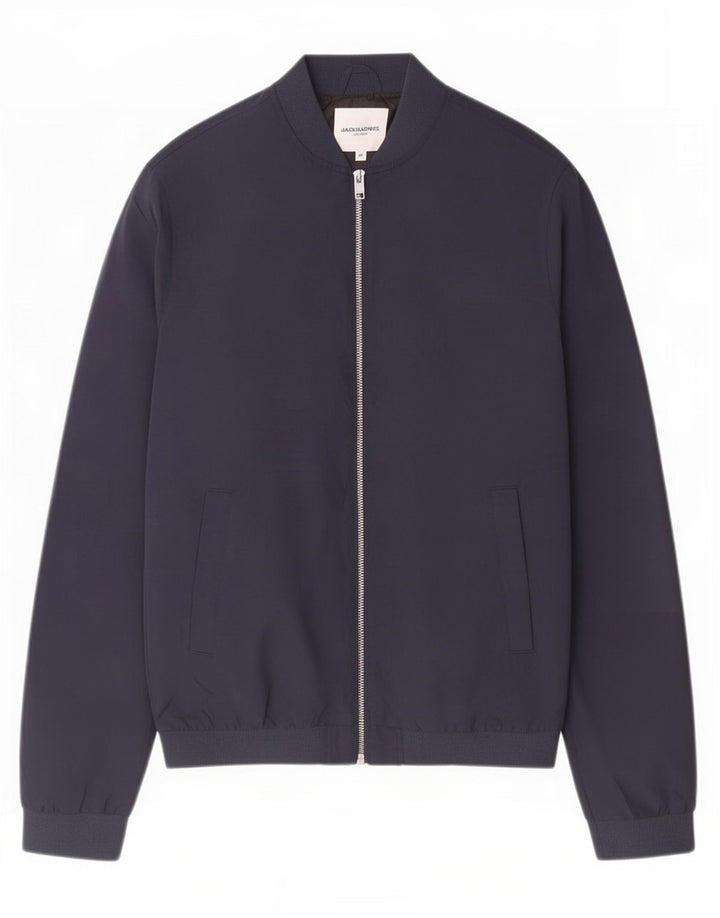 Jack & Jones Bomber Jacket pentru bărbați UK 38 Medium Bleumarin