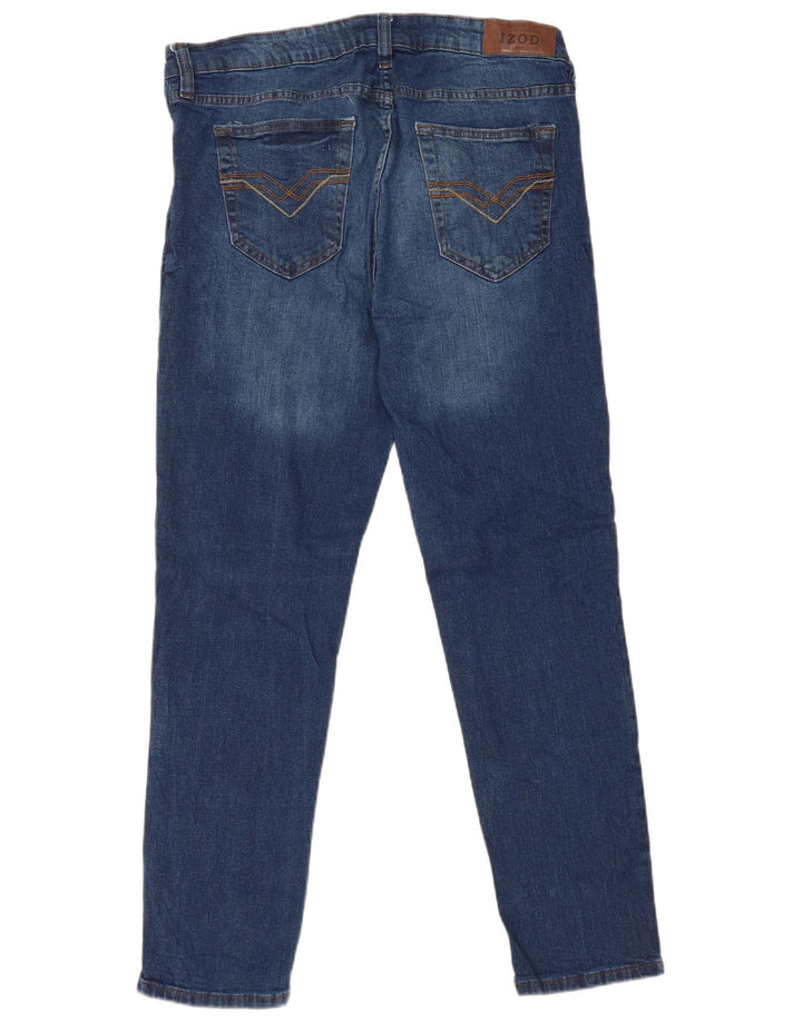 Blugi skinny pentru bărbați Izod W34 L28 Albastru