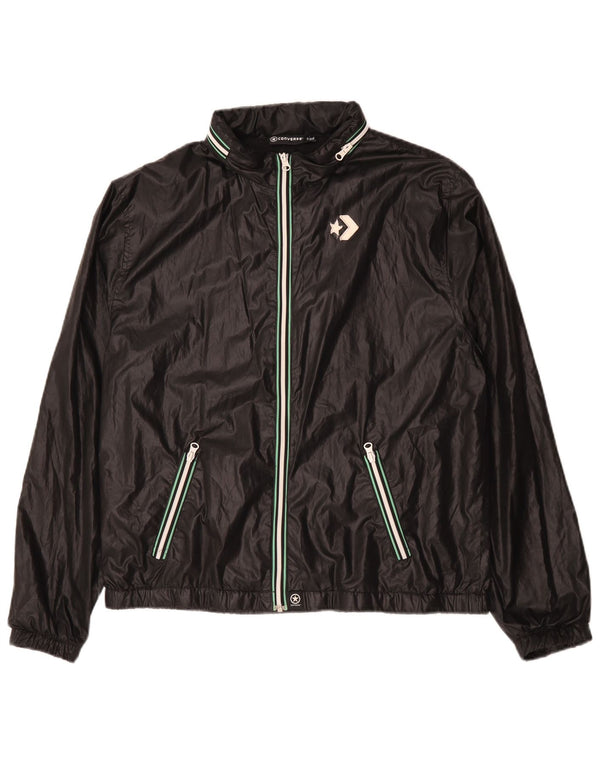 Jachetă Windbreaker pentru bărbați Converse UK 42 XL Poliester negru