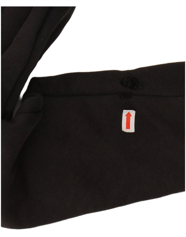 Pulover ADIDAS pentru femei, cu grafică, cu fermoar, UK 4/6 XS, negru