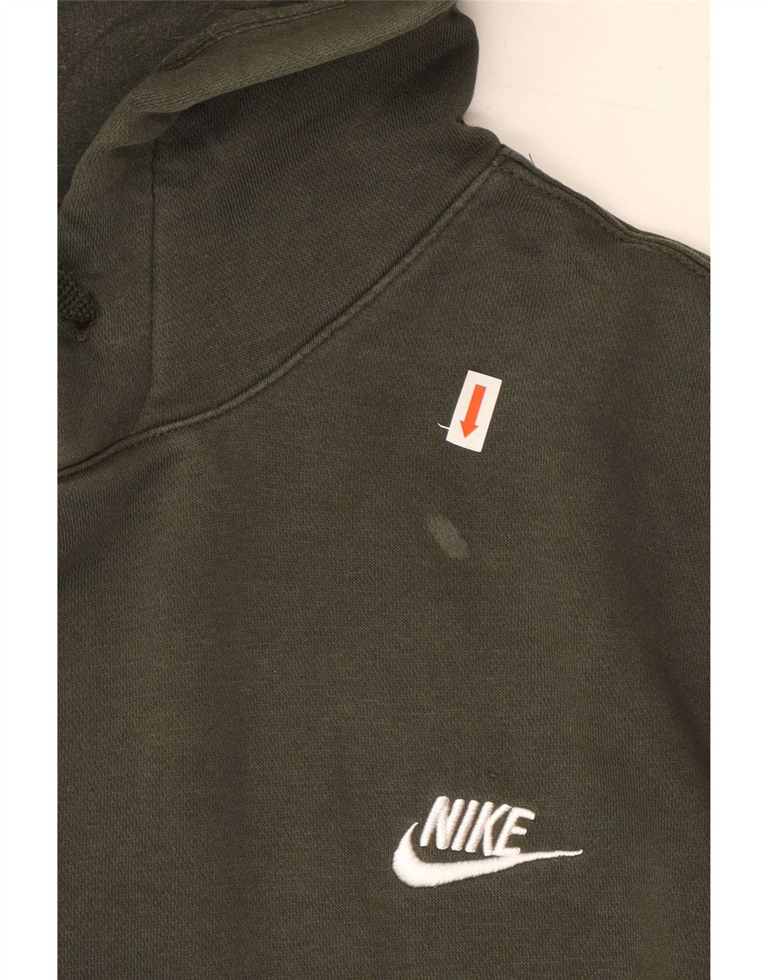 Pulover Nike pentru bărbați, bumbac kaki mediu
