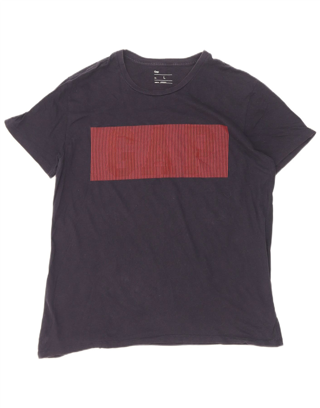 Tricou grafic pentru bărbați Gap Top mare din bumbac bleumarin
