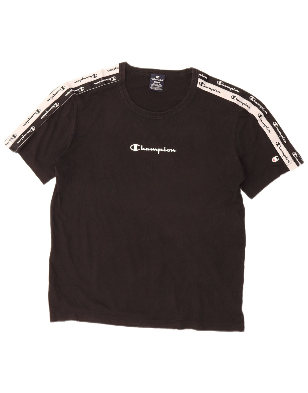 Tricou grafic pentru bărbați CHAMPION Top Mic Negru