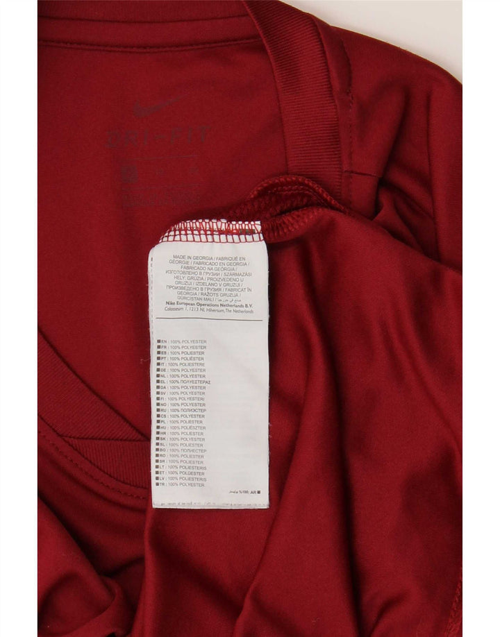 Tricou pentru bărbați Nike Dri Fit Top XL Bordeaux Poliester