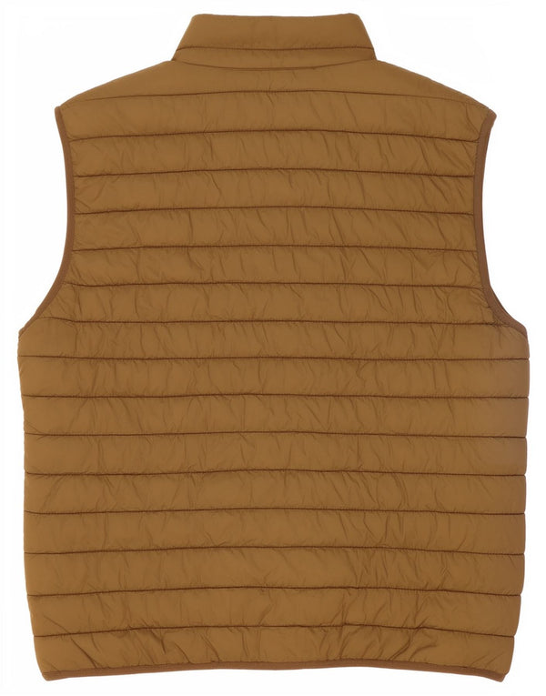 Gilet căptușit pentru bărbați Zara UK 40, mare, kaki, poliester