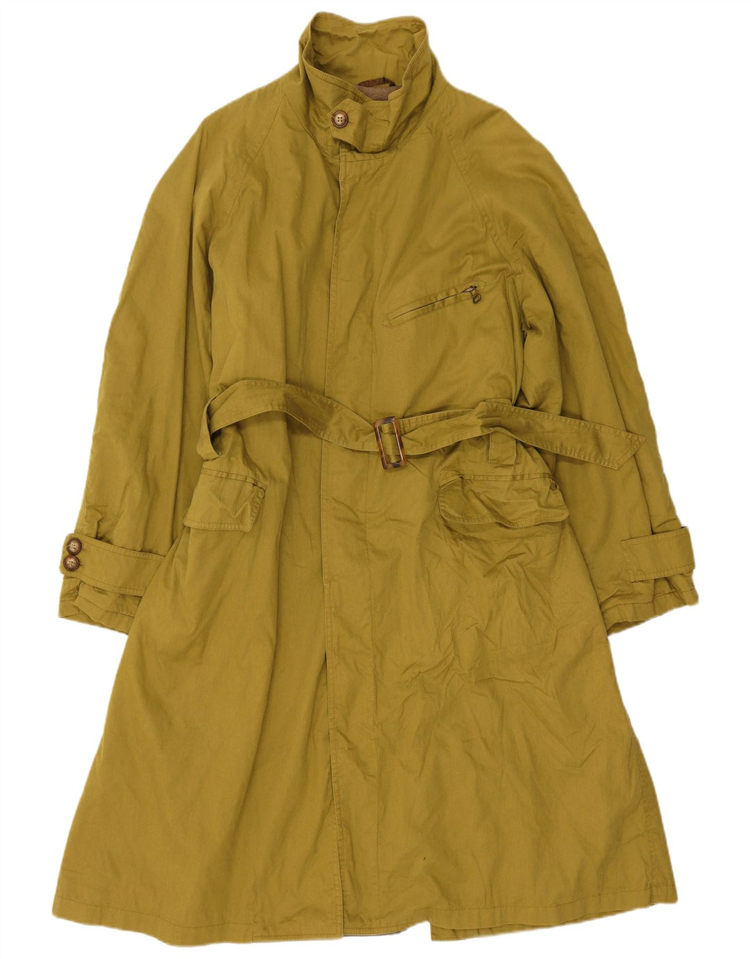 Trench Bărbați GB.PEDRINI IT 46 Small Green