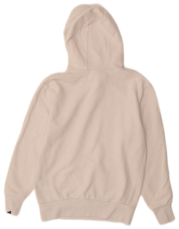 Pulover cu glugă cu grafic ELLESSE pentru bărbați, mic din bumbac alb