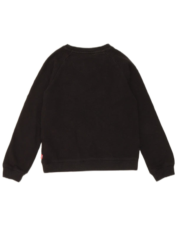 Levi's Fete Pulover Grafic Pulover 7-8 Ani Negru Animal Print Bumbac