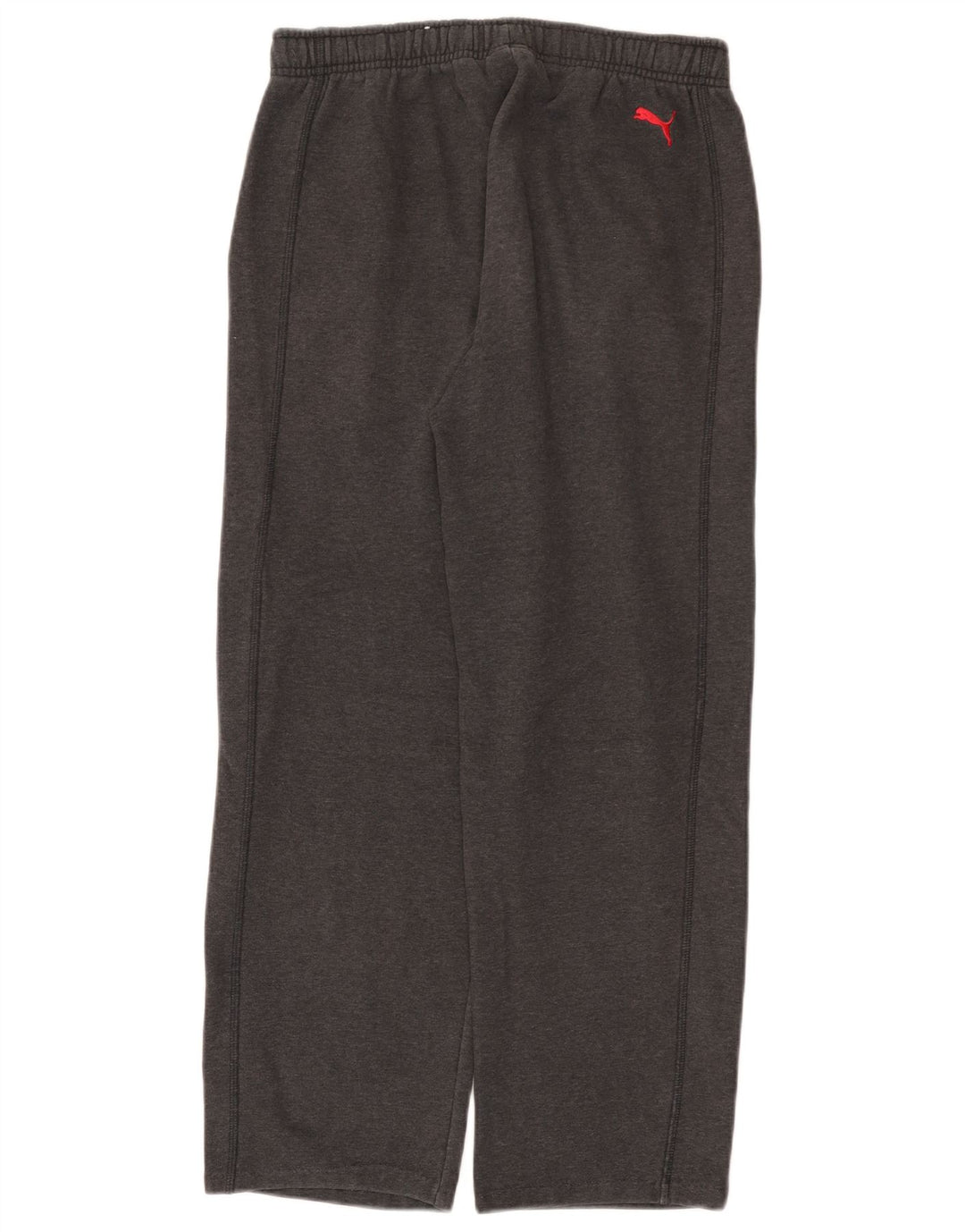 Pantaloni de trening Puma pentru bărbați, bumbac, gri mediu