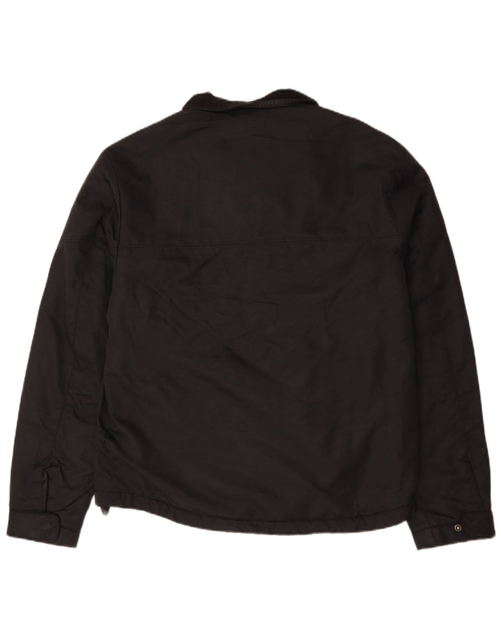Bomber pentru bărbați Zara UK 42 XL Nylon negru