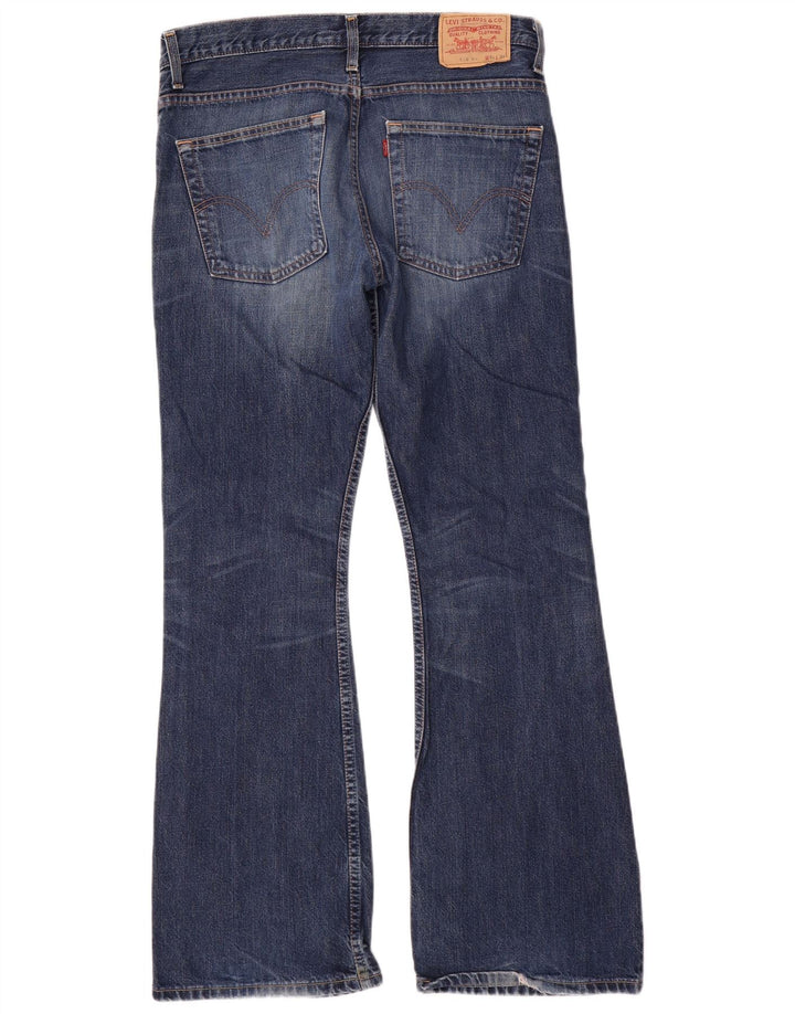 Blugi Levi's 516 Bootcut W34 L33 Bumbac albastru