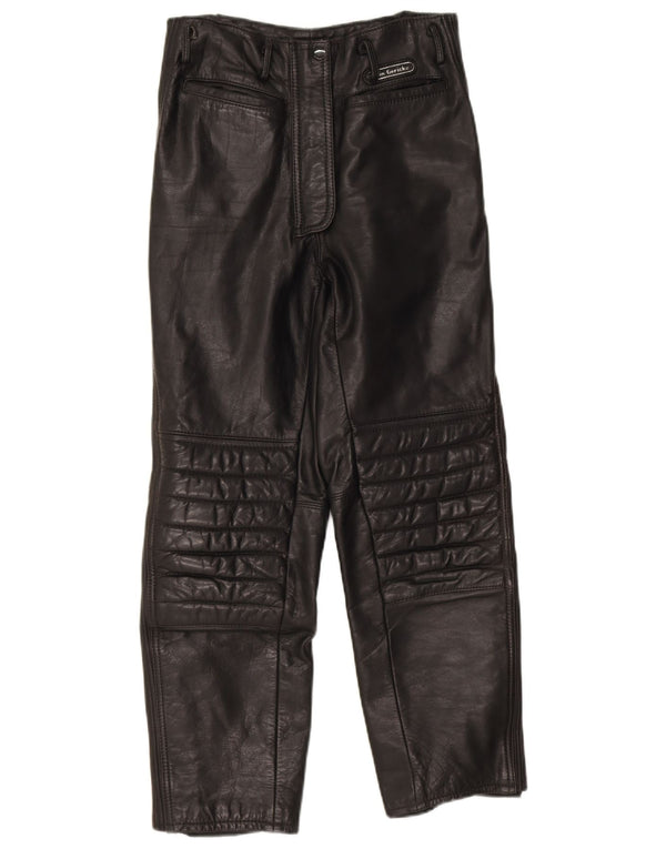 Pantaloni motociclisti din piele pentru femei Hein Gericke W26 L26 piele neagră