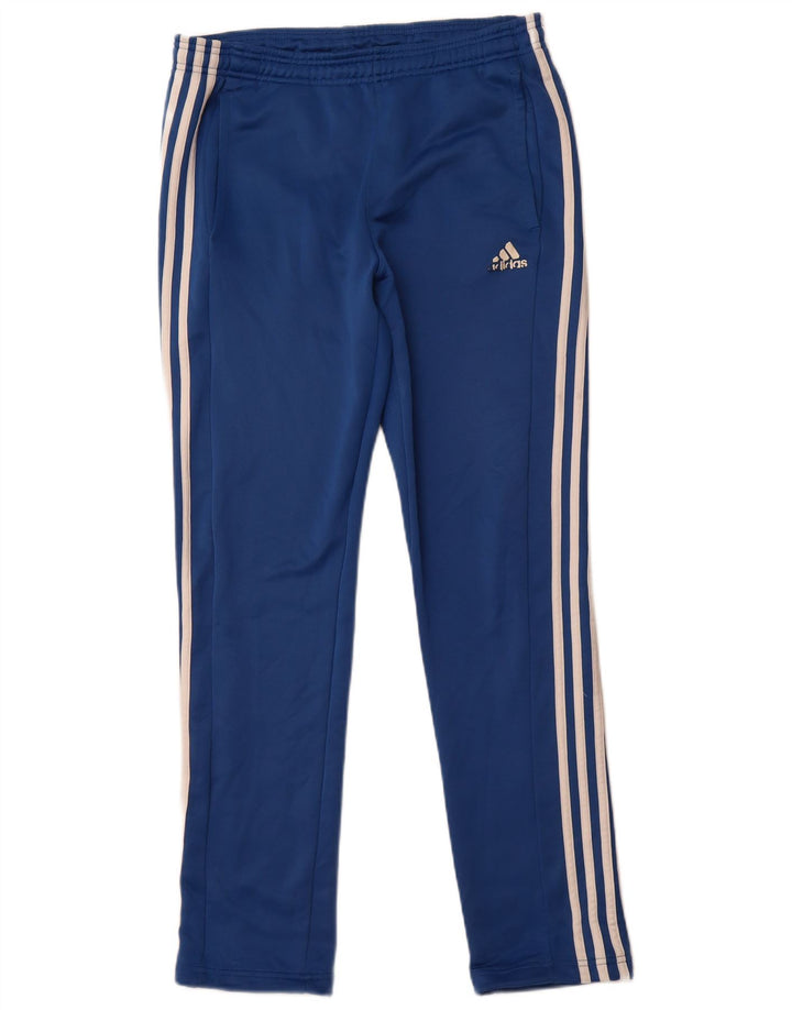Pantaloni de trening ADIDAS Climalite pentru bărbați XL poliester albastru