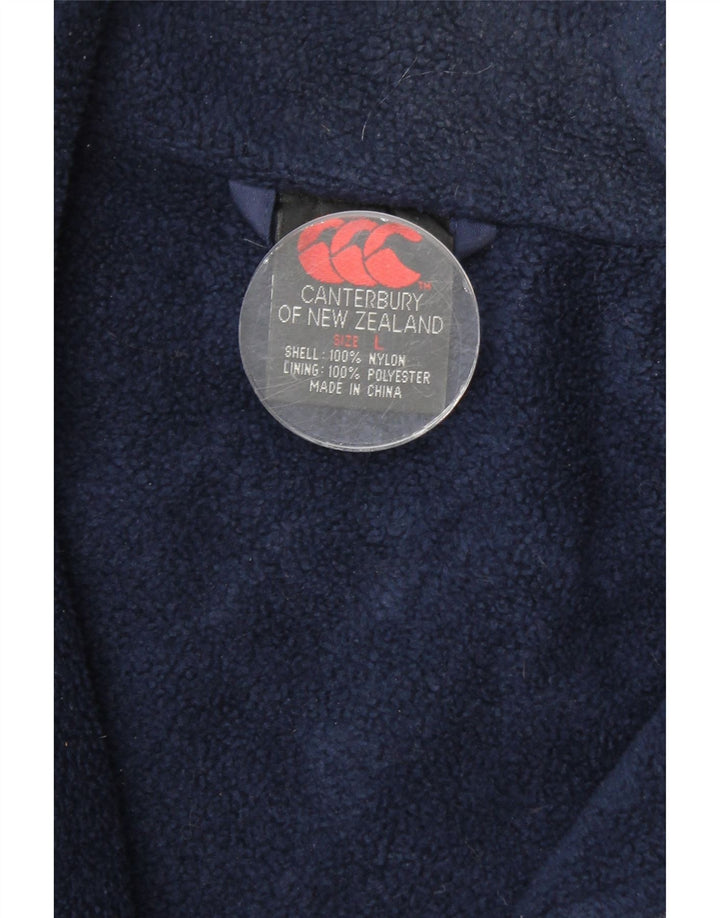 CANTERBURY Jachetă de vânt pentru bărbați UK 40 mare, albastru bleumarin, nailon