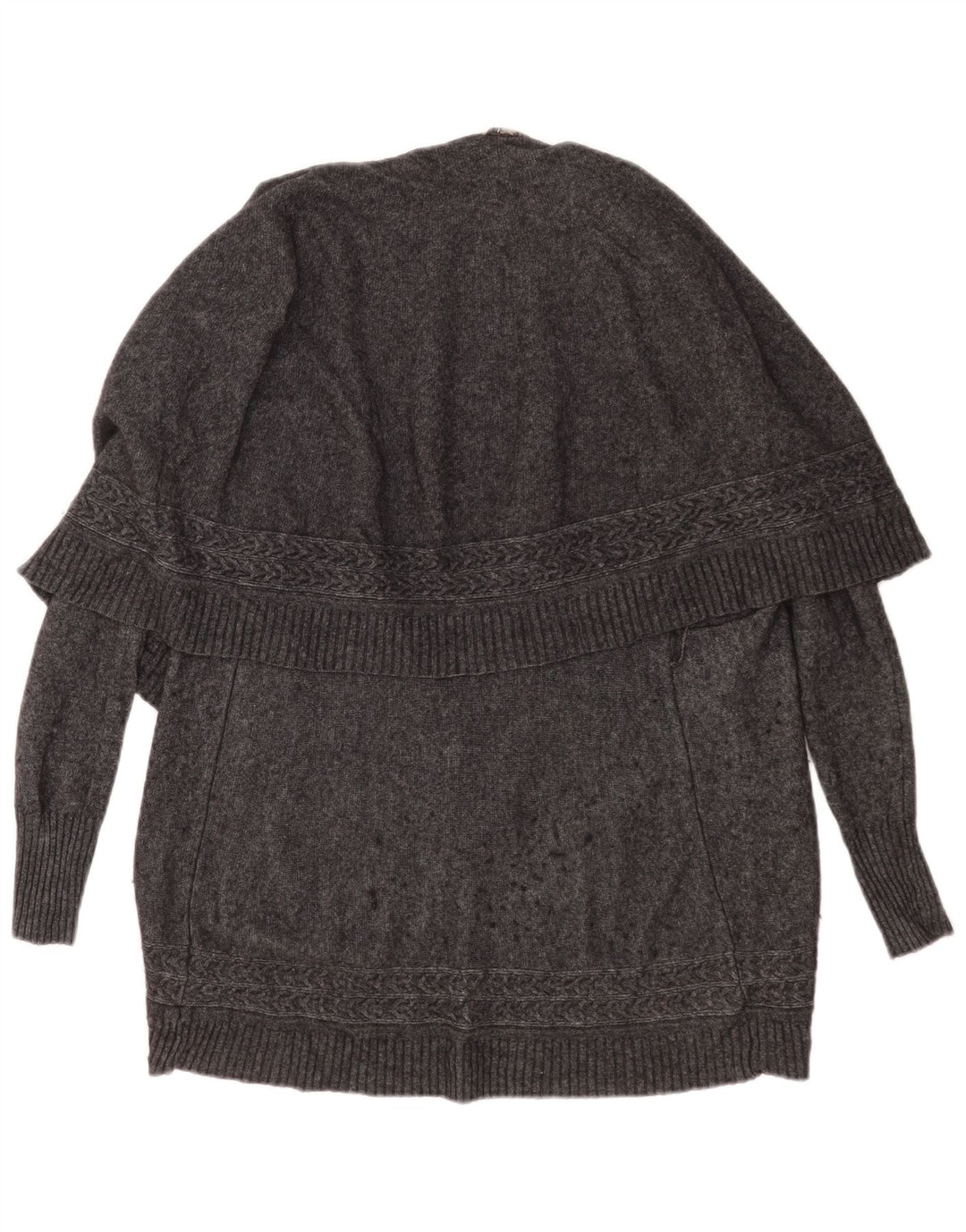 Pulover cardigan pentru femei Jigsaw UK 10 Lână gri mică