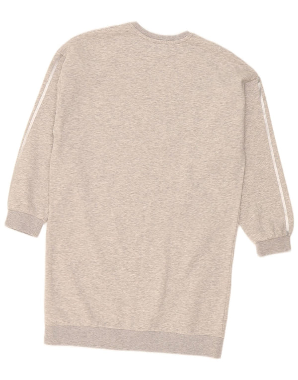 Juicy Couture Rochie Jumper Grafică pentru Damă UK 12 Medium Gri Pete