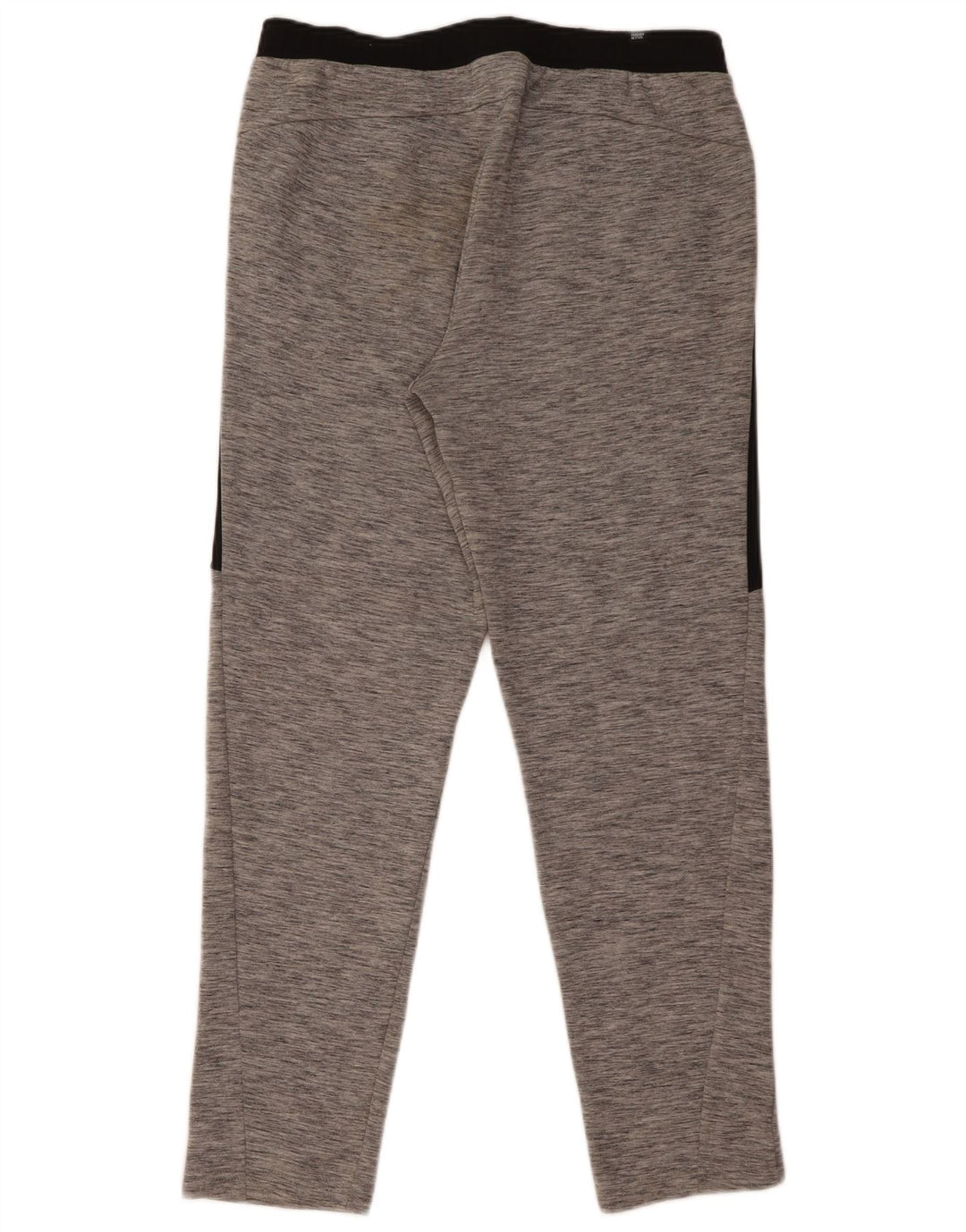 Pantaloni de trening Puma pentru bărbați, bumbac color bloc, gri mari